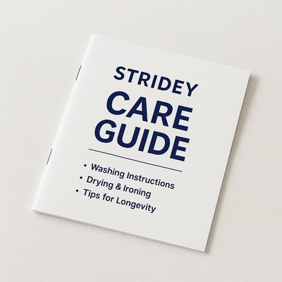 Stridey Care Guide