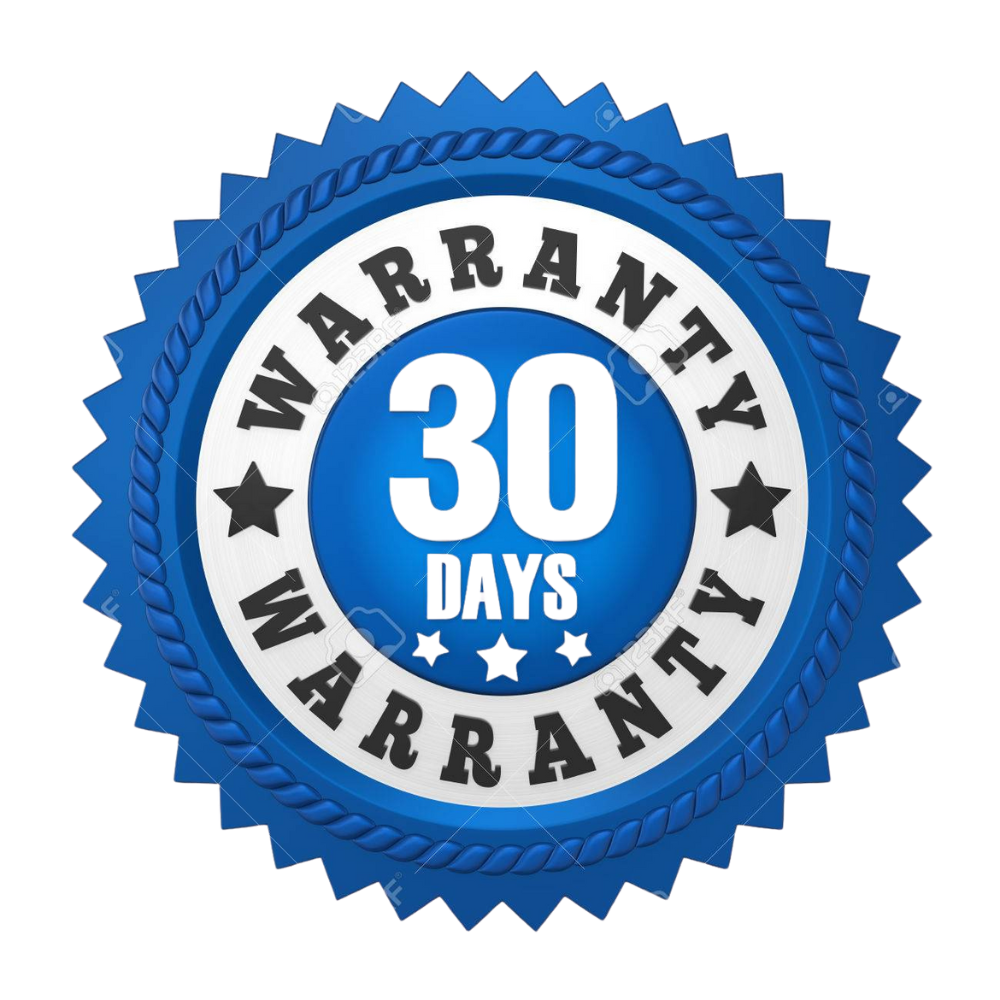 30-Day Warranty