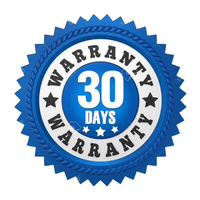 30-Day Warranty